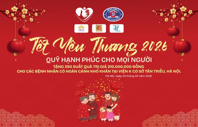 THÔNG BÁO MỜI THAM GIA CHƯƠNG TRÌNH "TẾT YÊU THƯƠNG 2026" 