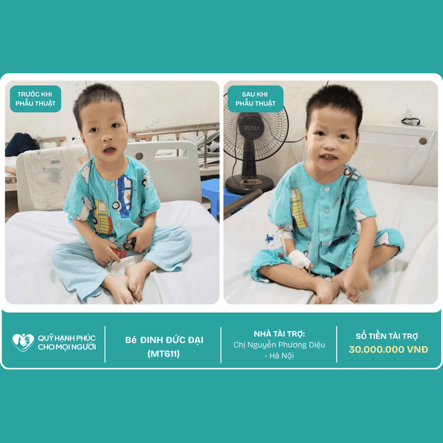 CHÚC MỪNG BÉ ĐINH ĐỨC ĐẠI (CA SỐ 611) ĐÃ ĐƯỢC RA VIỆN ❤️